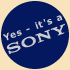 Yes -it's a SONY