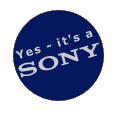 It's a SONY